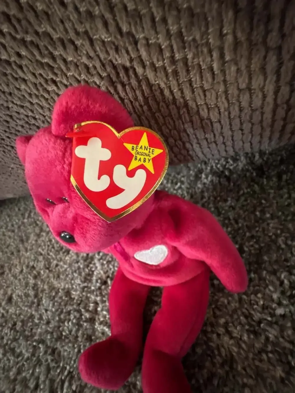 Ty Beanie Baby Valentina The Bear (1998)
